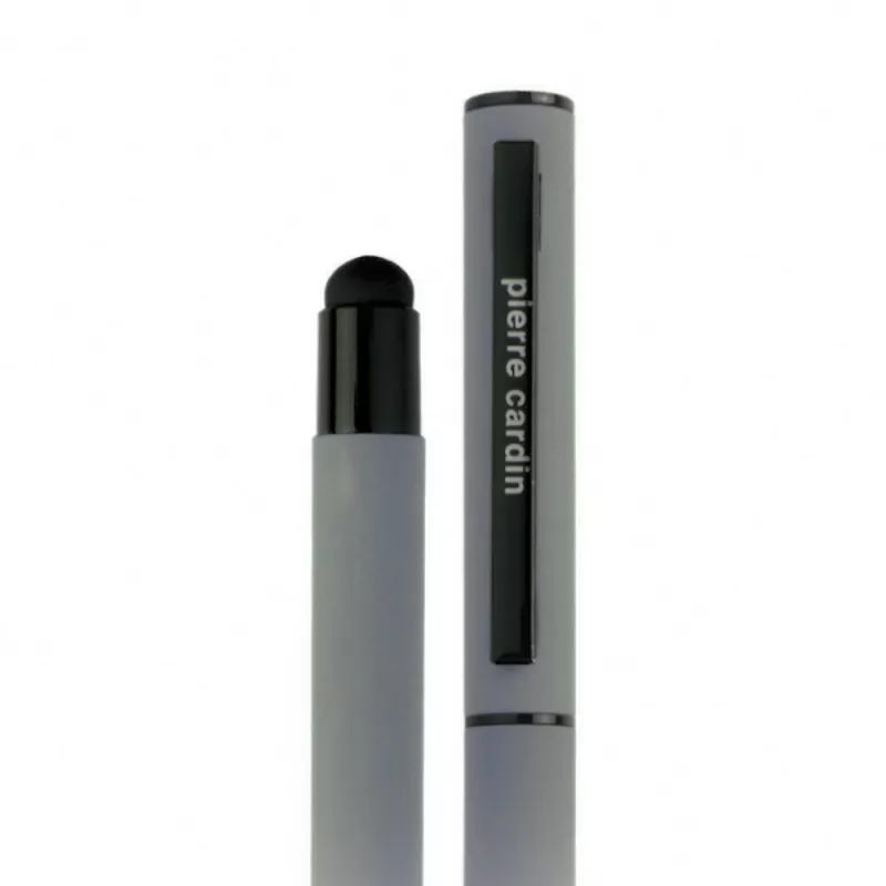 Pióro kulkowe touch pen soft touch CELEBRATION Pierre Cardin - szary (B0300608IP307)
