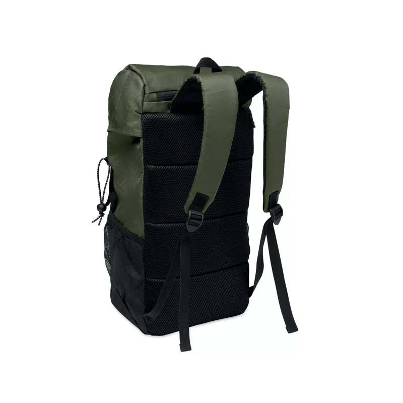 Plecak z RPET na laptop 15" 15 l SIENA - Ciemnozielony (MO3103-60)