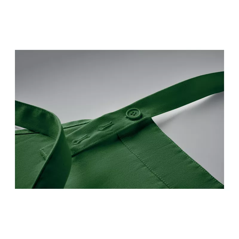 Fartuch z bawełny organicznej 240 g/m² GAMMA - Ciemnozielony (MO2249-60)