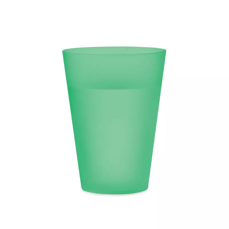 Kubek eventowy z PP 300 ml FESTA - Przezroczysty Zielony (MO6375-24)