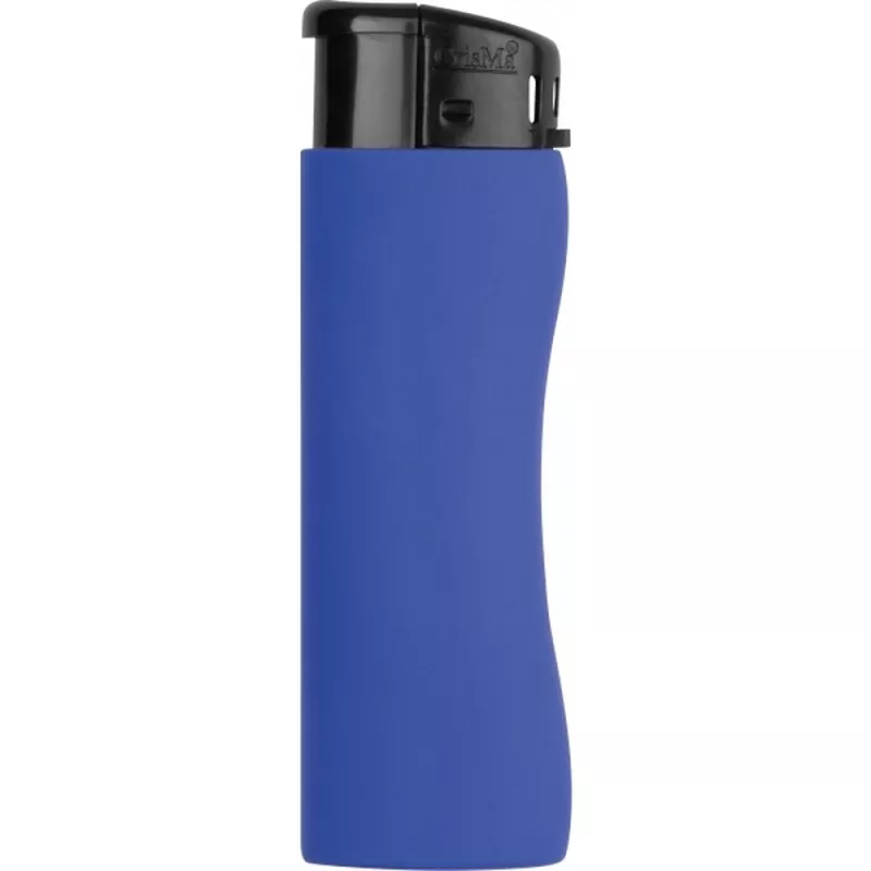 Zapalniczka soft touch MOUSCRON - granatowy (377744)