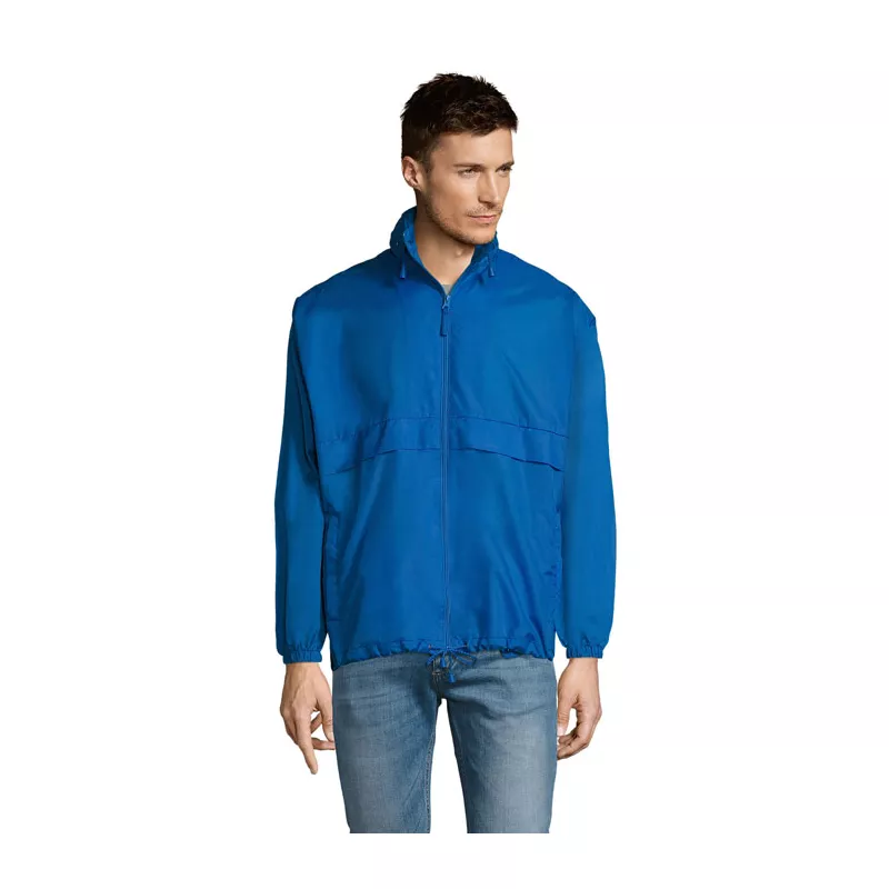 Kurtka wiatrówka unisex wodoodporna Sol's SURF - Niebieski (S32000-RB)