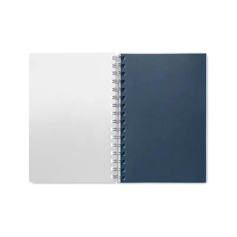 Notes A5 w okładce RPET 80 kartek w linię ANOTATE - Niebieski (MO6532-04)