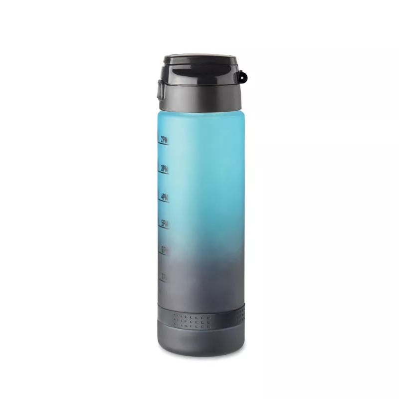 Butelka sportowa z RPET 1000 ml LEVEL - Turkusowy (MO2409-12)
