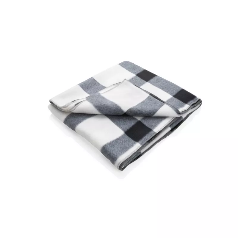 Koc polarowy 127 x 152 cm 180 g/m² - biały (P459.053)