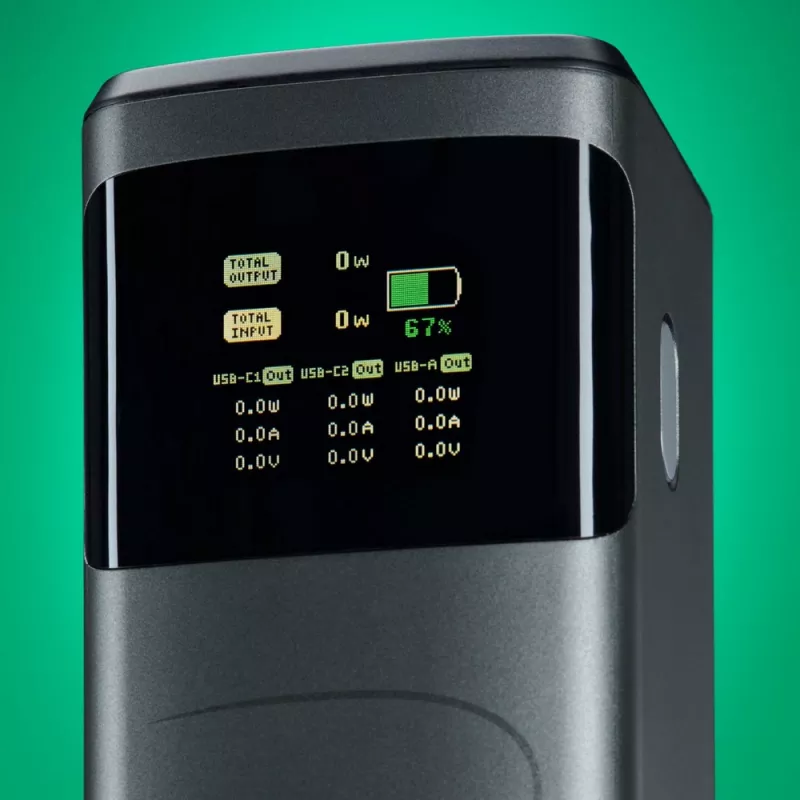 Power bank 24000 mAh Hama High Power 150W - grafitowy (VH029-15)
