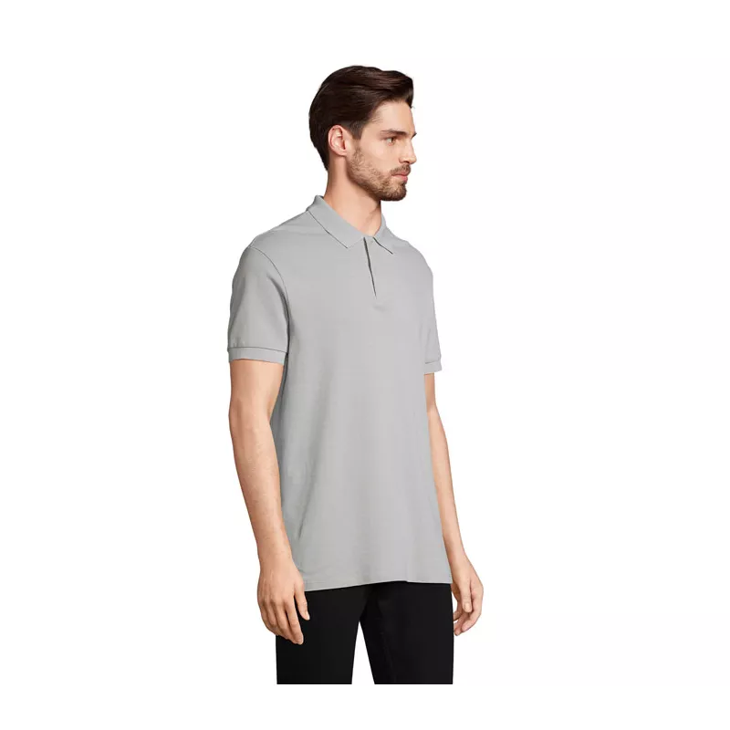Koszulka polo męska z czesanej bawełny Sol's PACIFIC - Pure Grey (S04439-PG)
