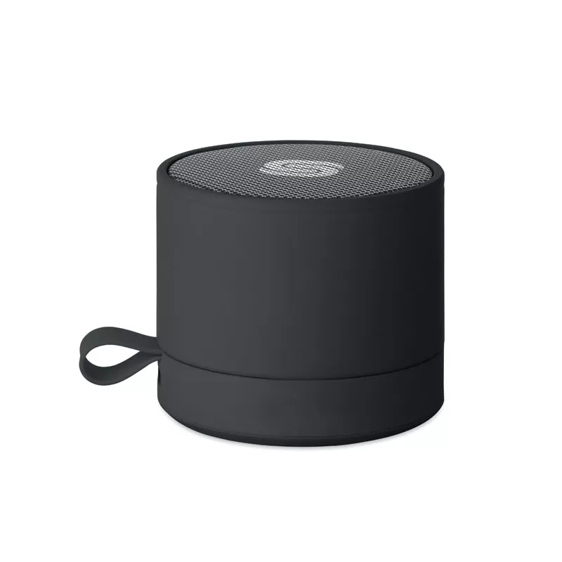 Głośnik bezprzewodowy w metalowej obudowie 3W RECAR - Czarny (MO2800-03)