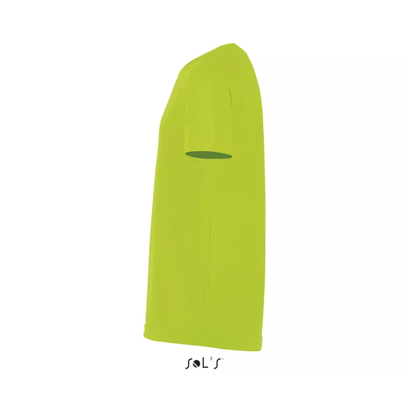 Koszulka sportowa dziecięca 140 g/m² Sol's SPORTY KIDS - Neon Green (S01166-NG)