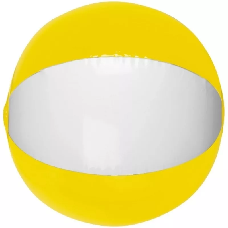 Piłka plażowa Ø 26cm MONTEPULCIANO - żółty (091408)