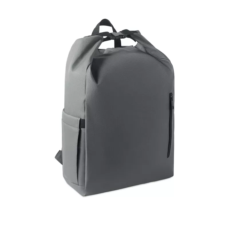 Plecak na laptop 15" z RPET 600D UNITON - Kamienny Szary (MO2969-15)