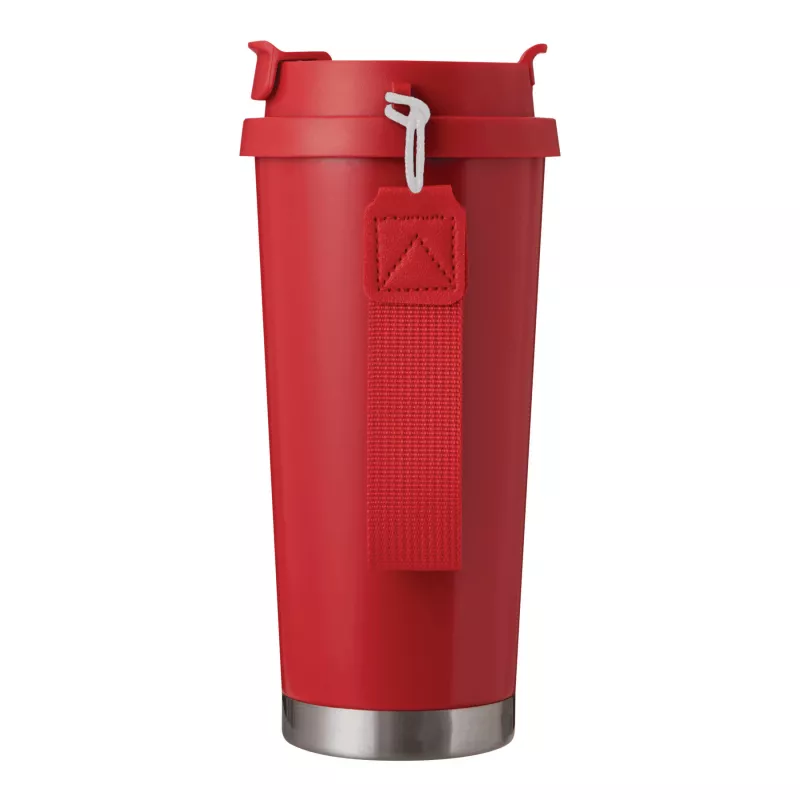 Butelka termiczna z podwójną izolacją - czerwony (56-0304744)