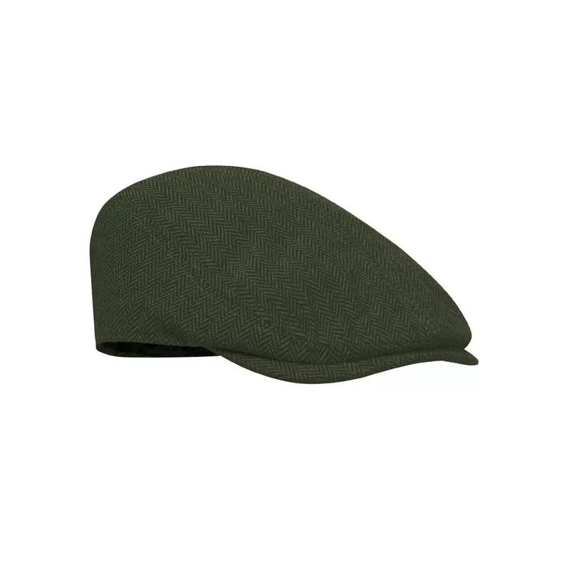 Czapka kaszkiet melanżowa 335 g/m² BLIND PEAK - Ciemnozielony (MO2966-60)
