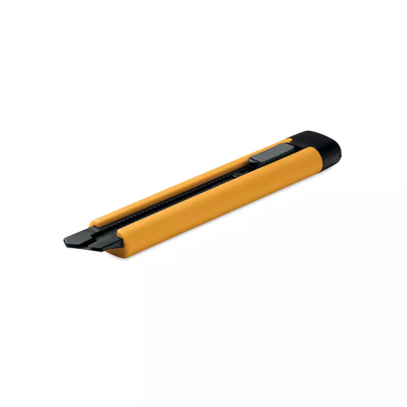 Nóż z 2 zapasowymi ostrzami BLADE + - Zólty (MO2769-08)