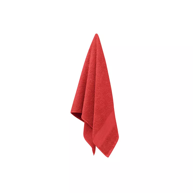 Ręcznik frotte organiczny 50x100 cm 360 g/m² TERRY - Czerwony (MO9931-05)