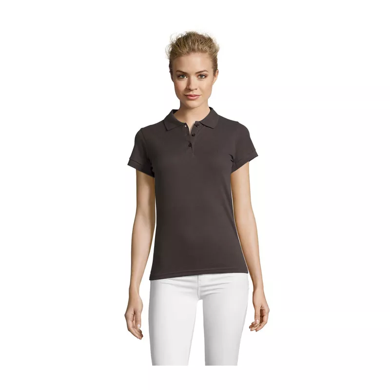 Polo damskie piqué 180 g/m² Sol's PERFECT WOMEN - Ciemny Szary (S11347-DG)