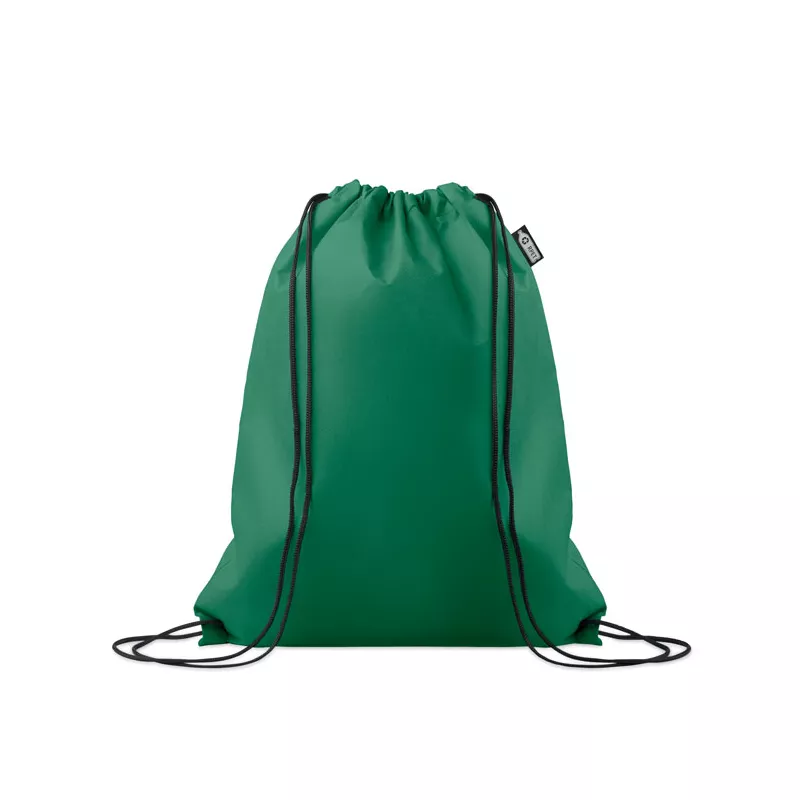 Worek ze sznurkiem z włókniny RPET 80 g/m² DAFFY RPET - Ciemnozielony (MO2809-60)