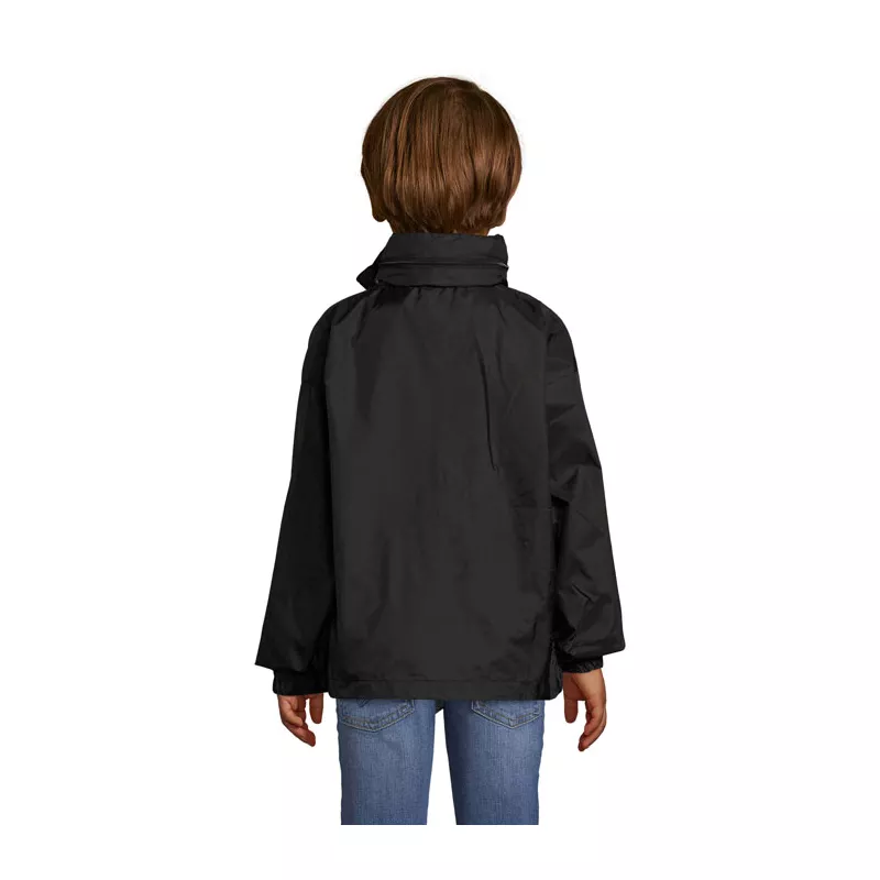 Wiatrówka dziecięca 210 g/m² Sol's SURF KIDS - Czarny (S32300-BK)