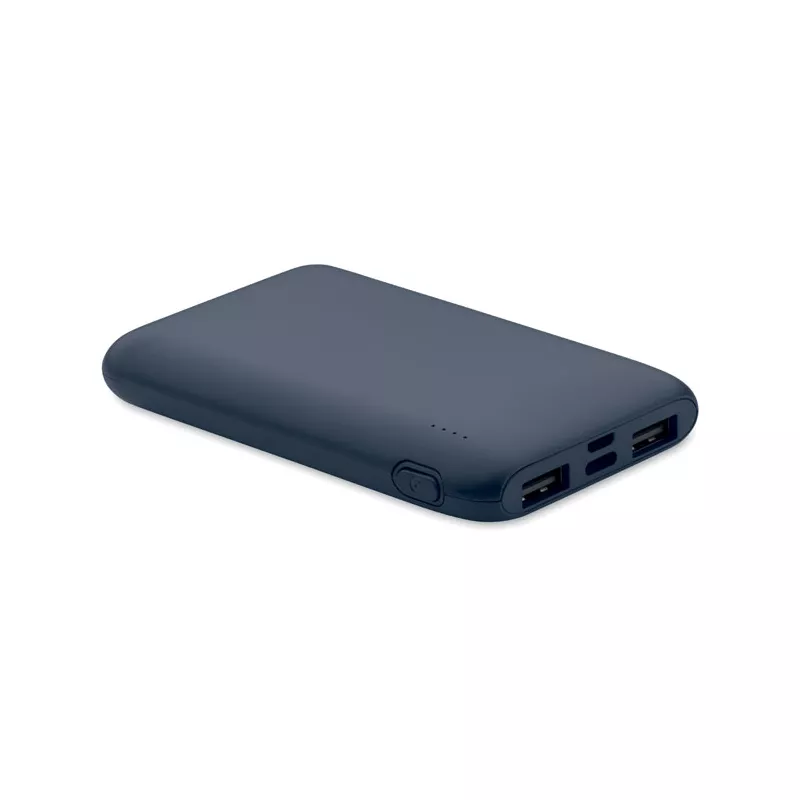 Powerbank 5000 mAh z ABS z recyklingu POWER52C - Francuski Granat (MO2279-85)