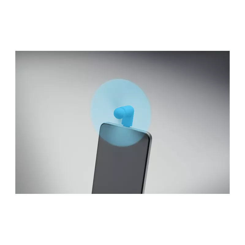 Wentylator do smartfona USB-C PHAN - Turkusowy (MO2282-12)