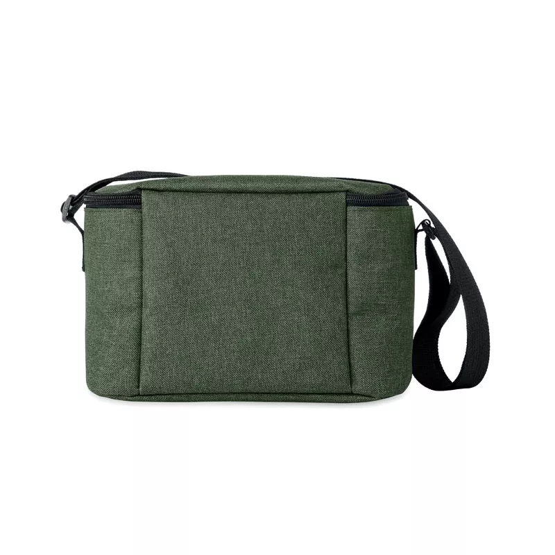 Torba termiczna na 6 puszek z RPET CUBA - Ciemnozielony (MO6150-60)