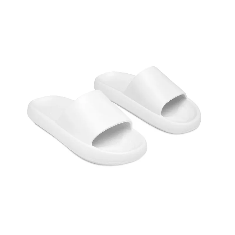 Klapki basenowe unisex z EVA rozmiar 38–39 EVASLIDE - Bialy (MO2896-06)