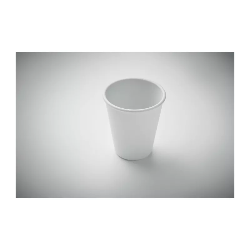 Kubek wielorazowy z PLA 200 ml CUPFUL - Bialy (MO2607-06)