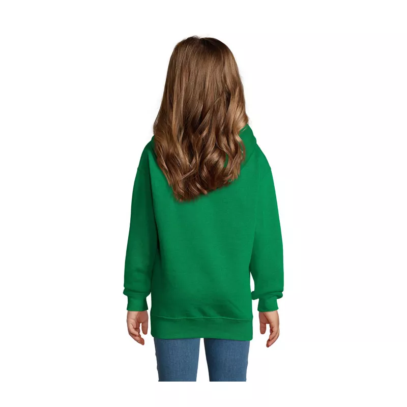 Bluza dziecięca z kapturem 280 g/m² Sol's SLAM KIDS - Zielony (S13255-KG)