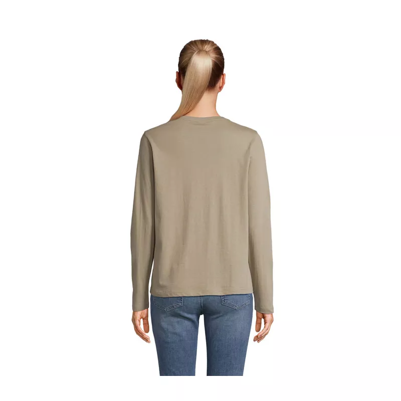 Koszulka damska z długim rękawem Sol's MONARCH WOMEN - Khaki (S04443-KH)