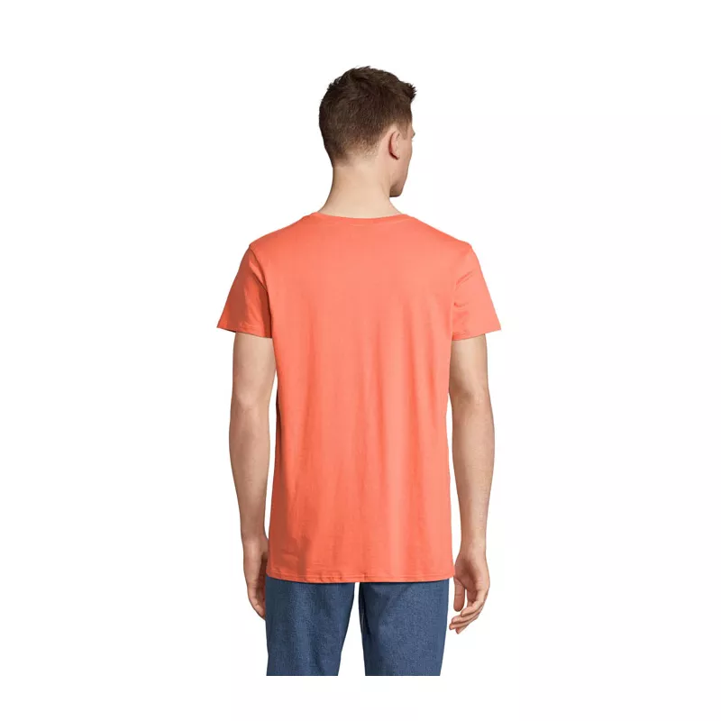 Koszulka męska organiczna 150 g/m² Sol's CRUSADER MEN - Pop Orange (S03582-PO)