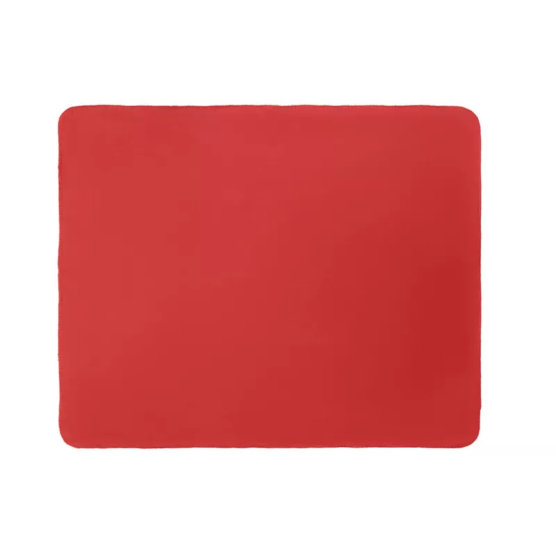 Koc polarowy RPET 120x150 cm 130 g/m² BOGDA - Czerwony (MO6805-05)
