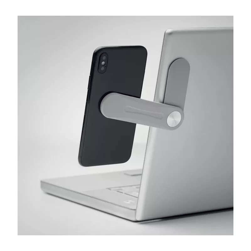 Uchwyt magnetyczny na telefon do laptopa GADA - Szary (MO6393-07)