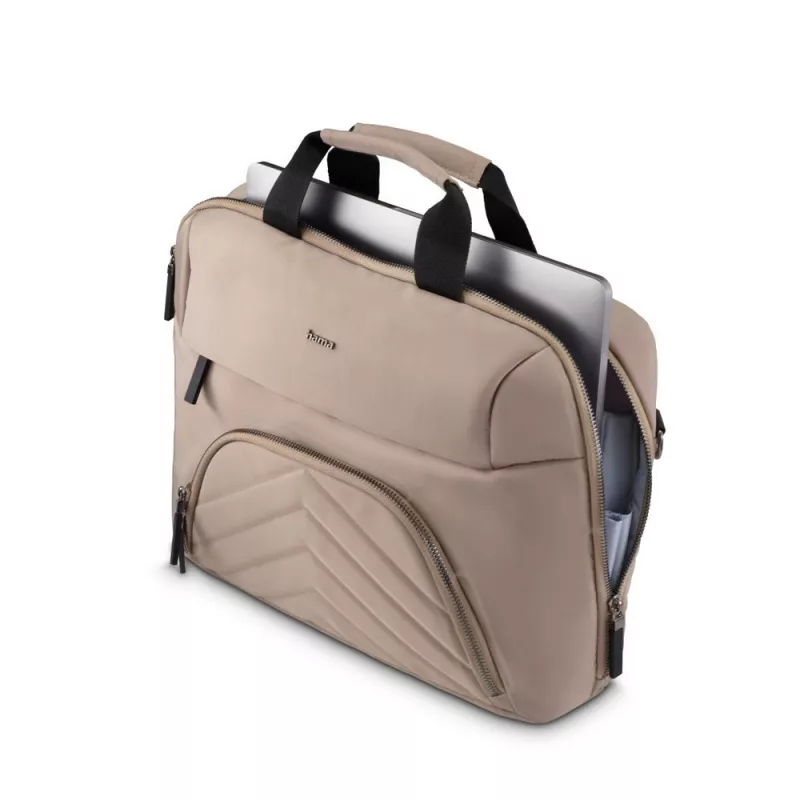 Torba na laptopa 15,6"-16,2" Hama Lightweight Premium - beżowy (VH046-20)