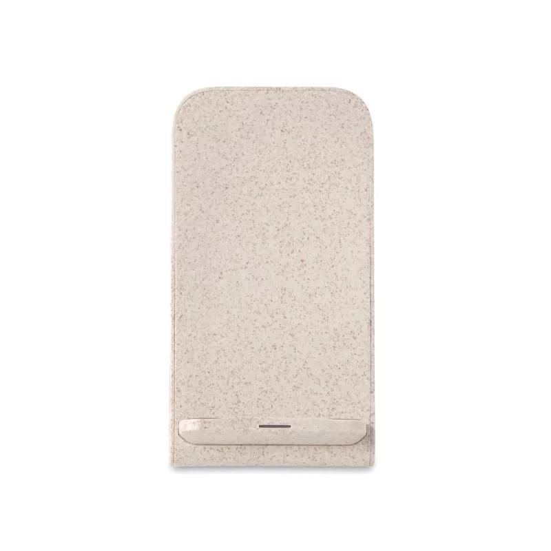 Ładowarka bezprzewodowa ze stojakiem 10W LAYABACK - Bezowy (MO9891-13)