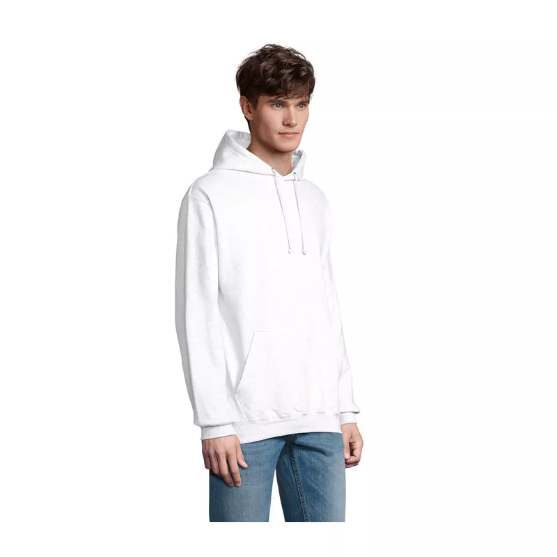 Bluza unisex z kapturem 280 g/m² Sol's CONDOR - Popiól (S03815-AS)