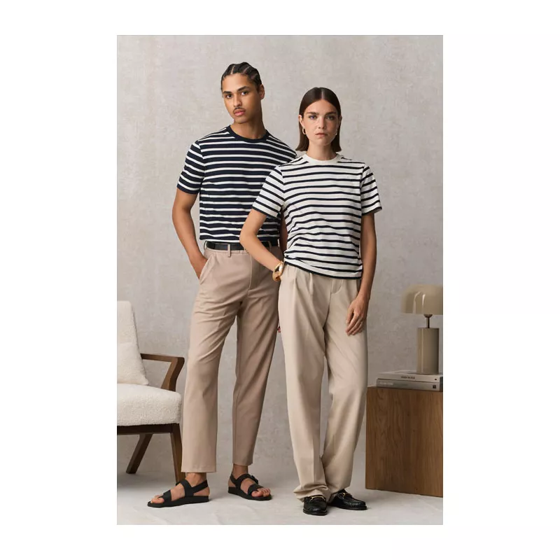 Koszulka damska organiczna Sol's LEGEND WOMEN - Off White| Navy (S04776-AZ)