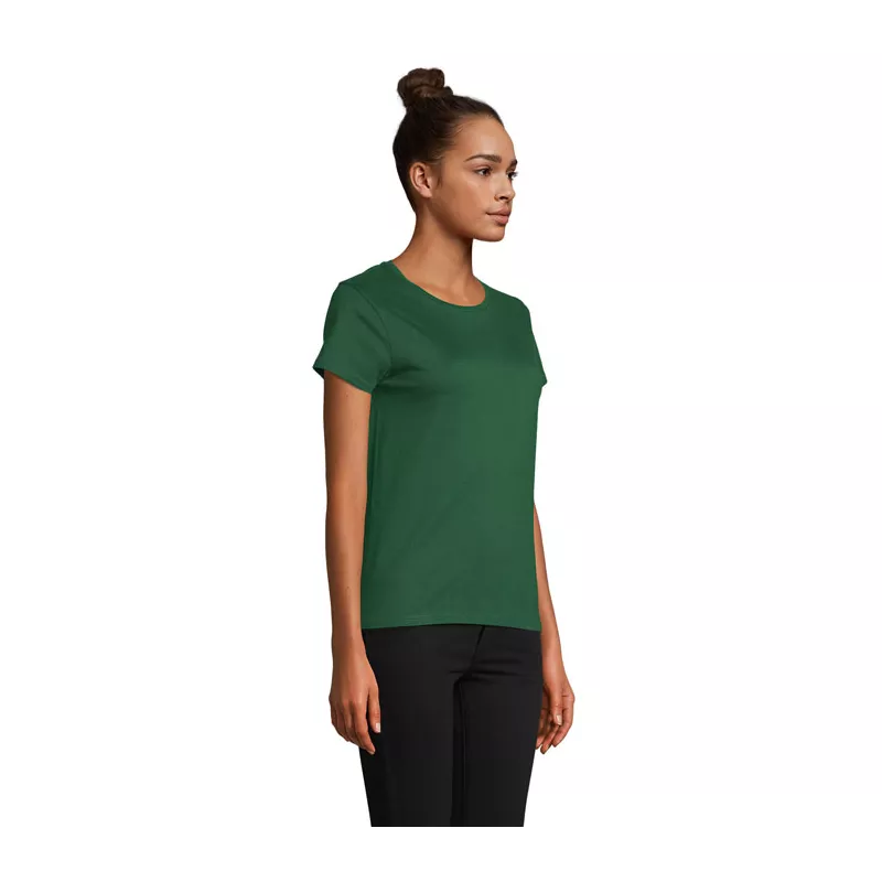 Koszulka damska 150 g/m² Sol's CRUSADER WOMEN - Ciemno-Zielony (S03581-BO)