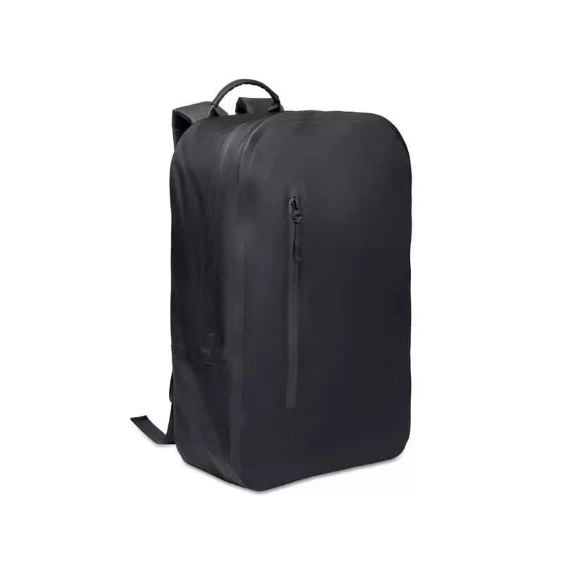Plecak na laptop 16" wodoodporny RPET BRENNA - Czarny (MO2600-03)