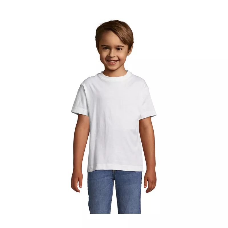 Koszulka dziecięca 150 g/m² Sol's REGENT KIDS - Bialy (S11970-WH)