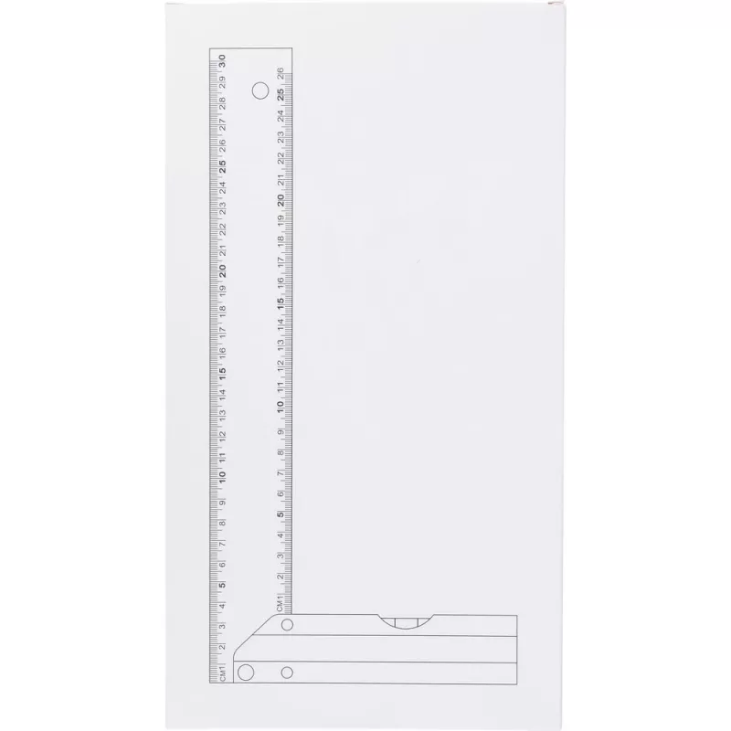 Kątownik 30 cm - srebrny (VB177-32)