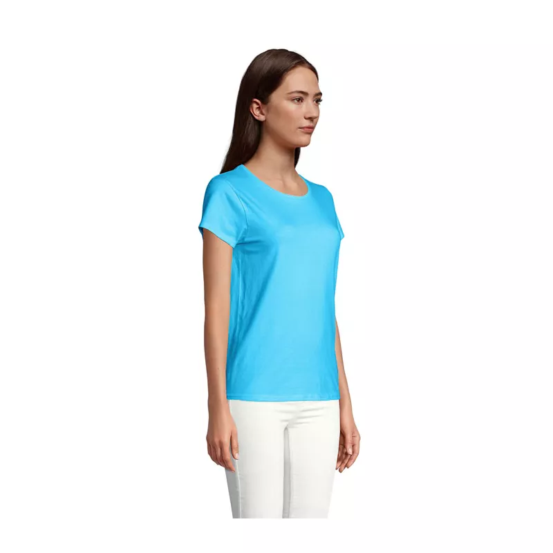 Koszulka damska 150 g/m² Sol's CRUSADER WOMEN - Aqua (S03581-AQ)