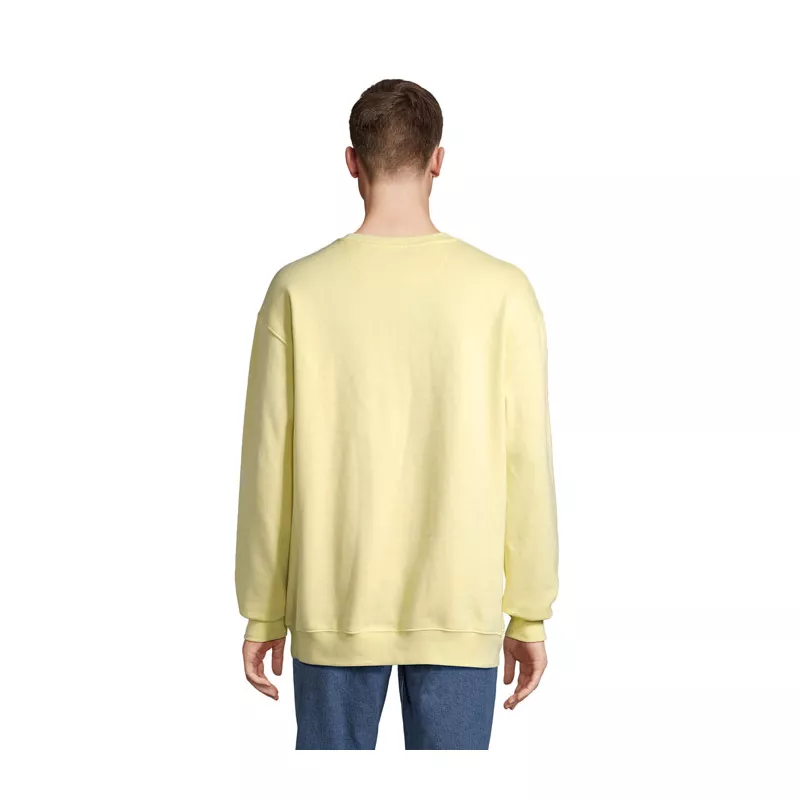 Bluza unisex bez kaptura 280 g/m² Sol's COLUMBIA - Jasno Żółty (S03814-LY)