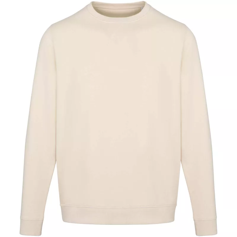 Jasper organiczna bluza unisex z recyklingu o gramaturze 280 g/m² z okrągłym dekoltem i certyfikatem OCS - Sandstone (39561-SANDSTON)
