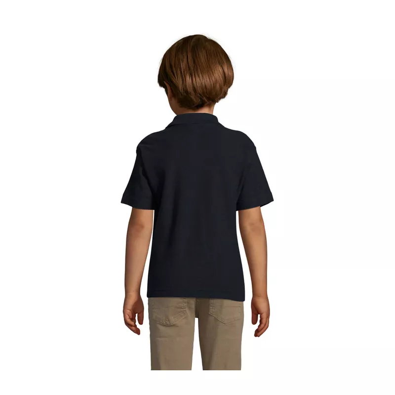 Polo dziecięce piqué 170 g/m² Sol's SUMMER II KIDS - Granatowy (S11344-NY)