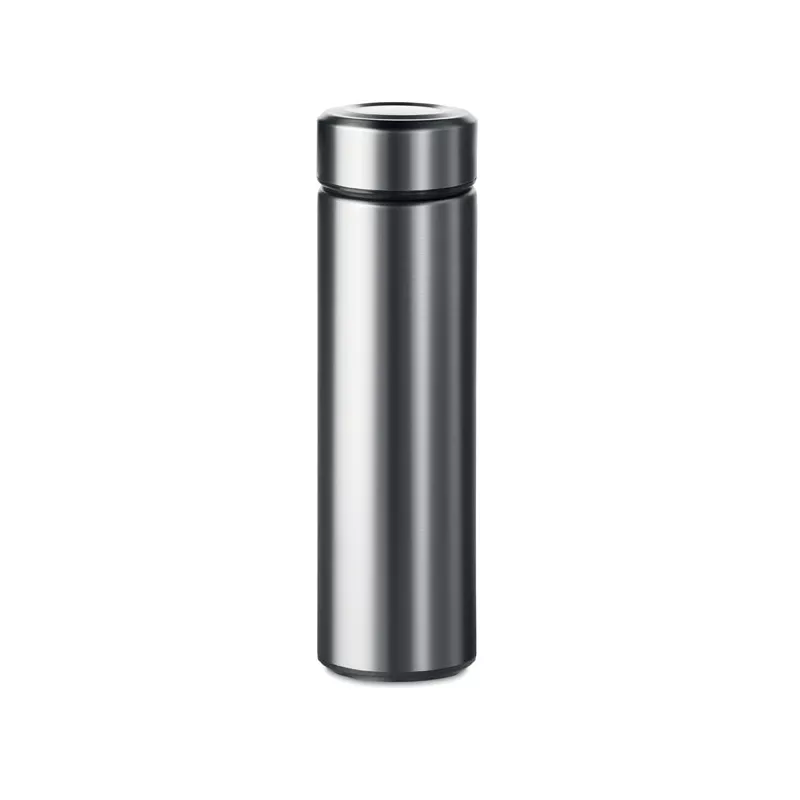 Termos stalowy z zaparzaczem 425 ml PATAGO - Srebrny Mat (MO9810-16)