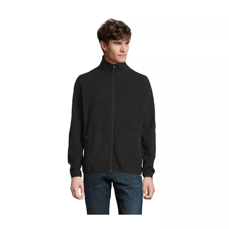 Polar męski RPET 280 g/m² Sol's FACTOR MEN - Czarny (S03823-BK)