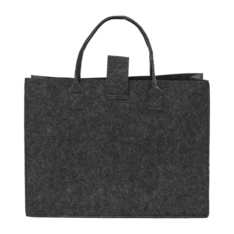 Refelt Shop Lux Torba na zakupy RPET - ciemno szary (AP800093-80)