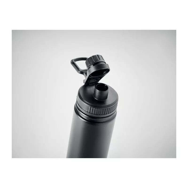 Butelka termiczna z uchwytem 500 ml MILI - Czarny (MO6774-03)