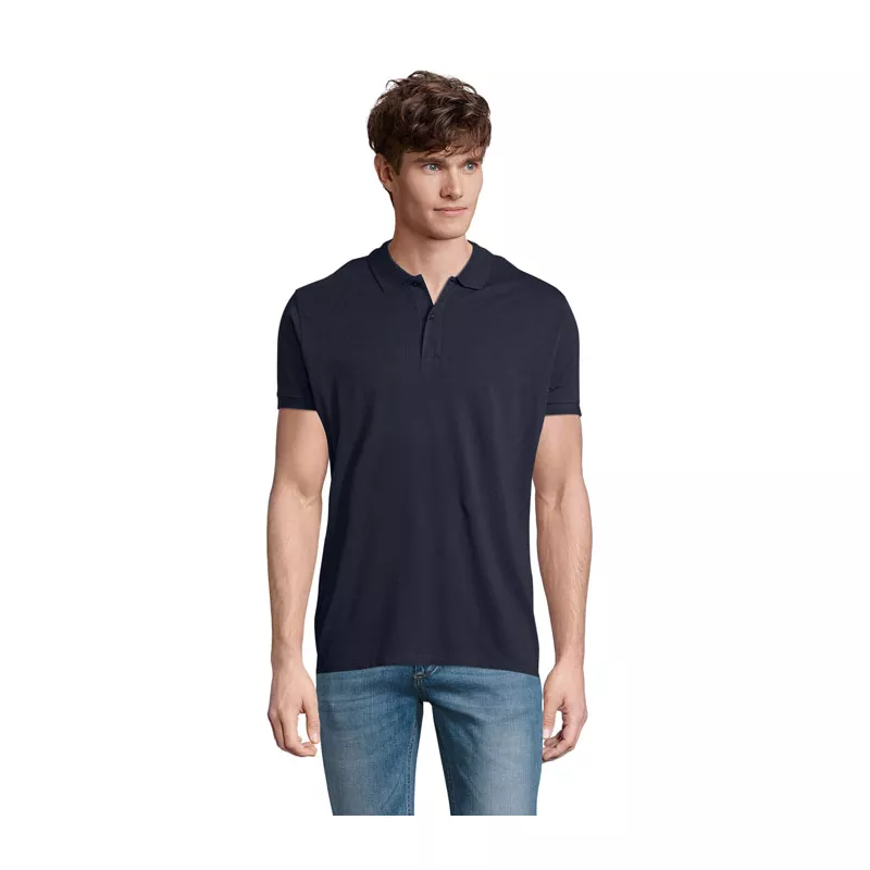 Polo męskie organiczne 170 g/m² Sol's PLANET MEN - French Navy (S03566-FN)