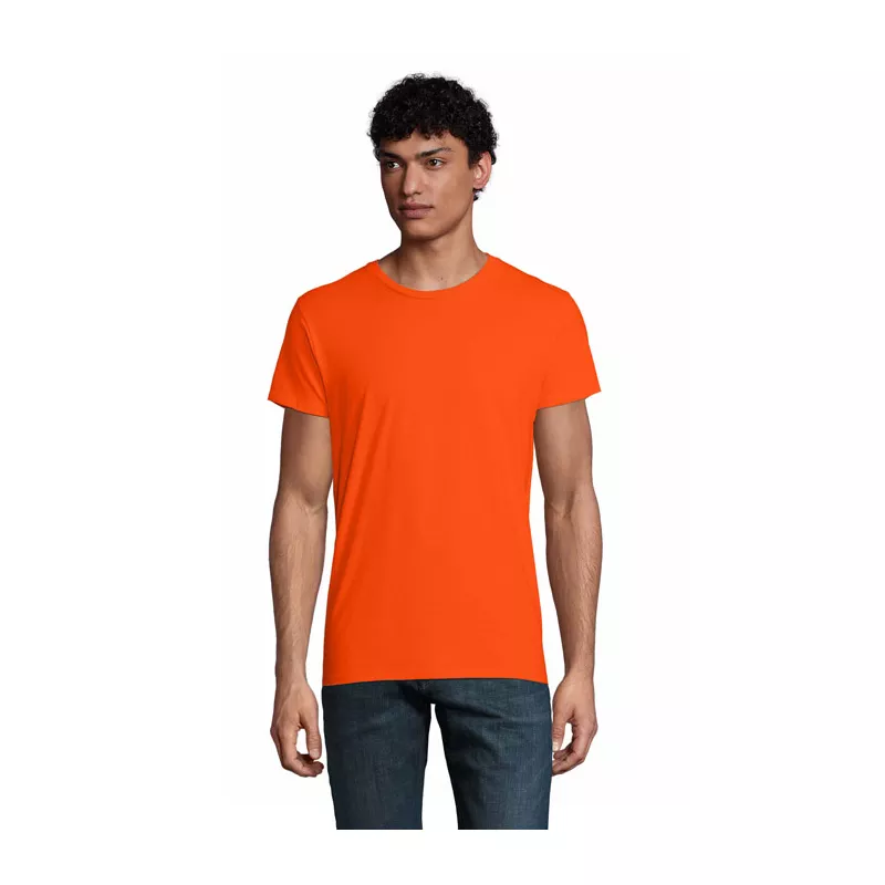 Koszulka męska organiczna 175 g/m² Sol's PIONEER MEN - Pomaranczowy (S03565-OR)